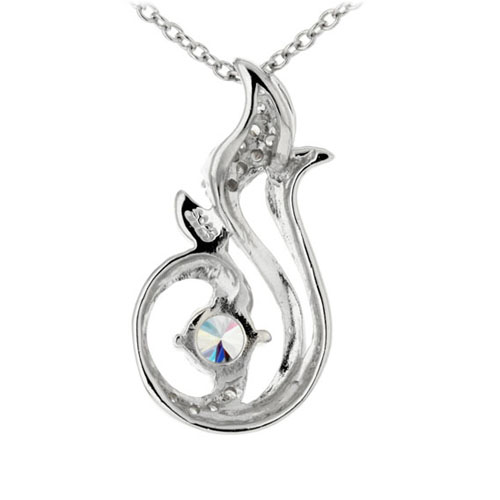 pendentif femme argent zirconium 8300169 pic3