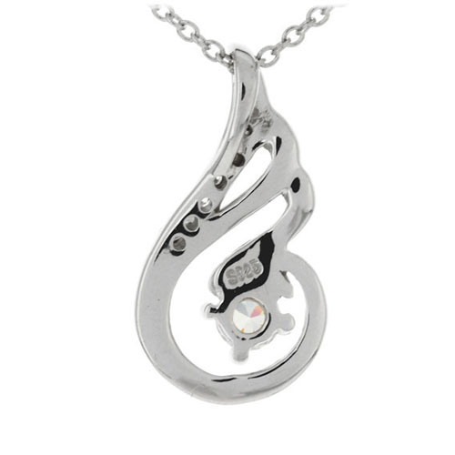 pendentif femme argent zirconium 8300170 pic3
