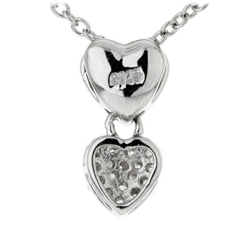 pendentif femme argent zirconium 8300175 pic3