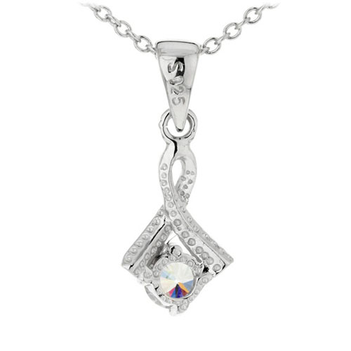 pendentif femme argent zirconium 8300176 pic3