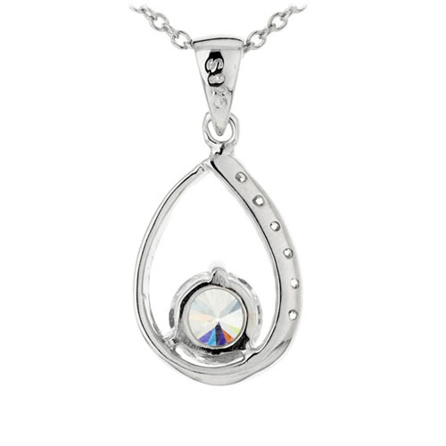 pendentif femme argent zirconium 8300177 pic3