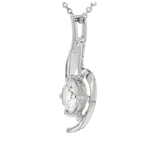 pendentif femme argent zirconium 8300184 pic2