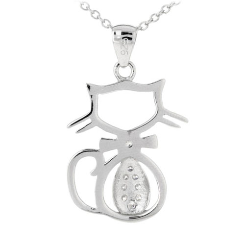 pendentif femme argent zirconium 8300190 pic3