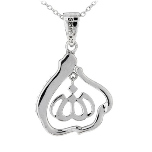 pendentif femme argent zirconium 8300197 pic3