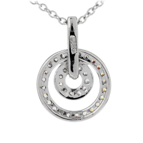 pendentif femme argent zirconium 8300200 pic3