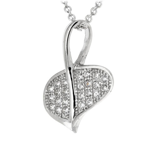 pendentif femme argent zirconium 8300202 pic2