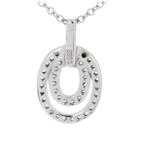 pendentif femme argent zirconium 8300205 pic3