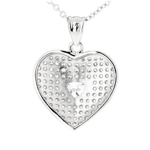 pendentif femme argent zirconium 8300208 pic3