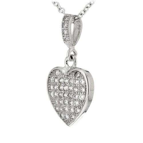 pendentif femme argent zirconium 8300209 pic2