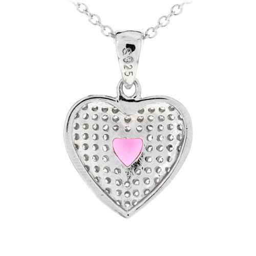 pendentif femme argent zirconium 8300210 pic3