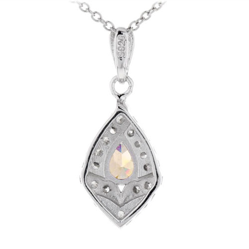 pendentif femme argent zirconium 8300376 pic3