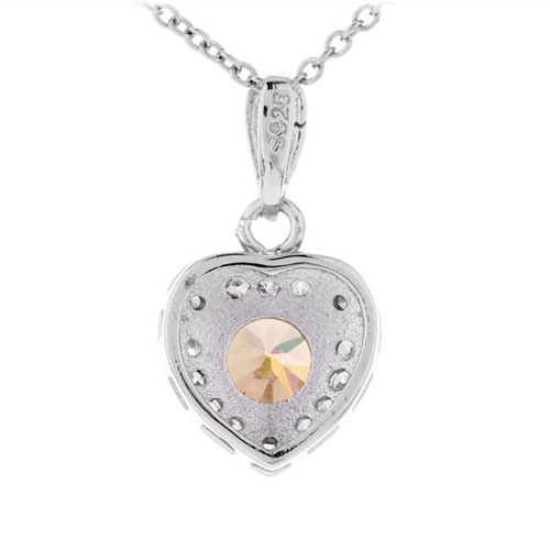 pendentif femme argent zirconium 8300378 pic3