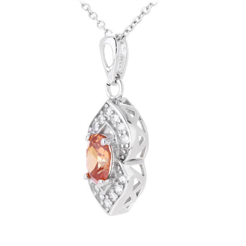 pendentif femme argent zirconium 8300383 pic2