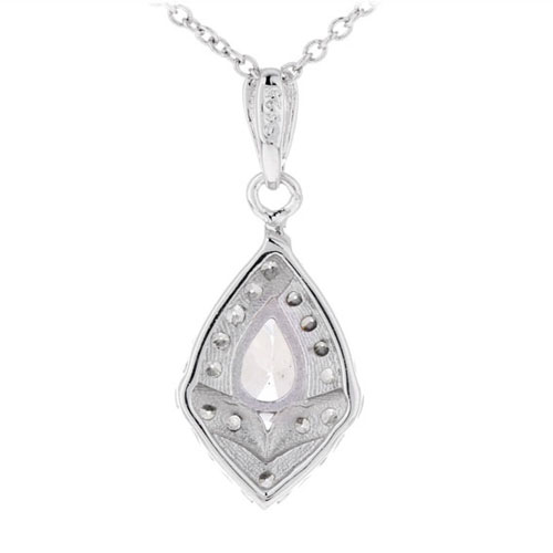 pendentif femme argent zirconium 8300384 pic3