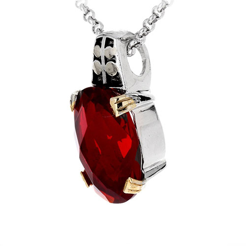 pendentif femme argent zirconium 8300421 pic2