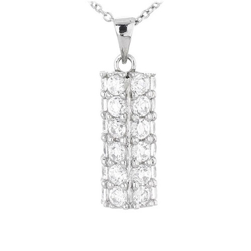 pendentif femme argent zirconium 8300438 pic3