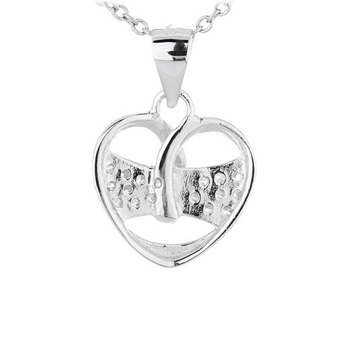 pendentif femme argent zirconium 8300445 pic3