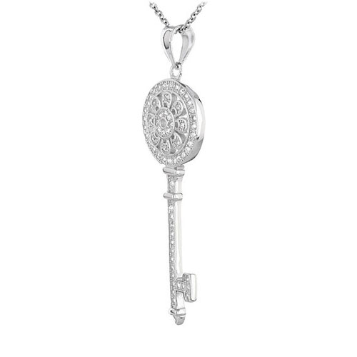 pendentif femme argent zirconium 8300455 pic2