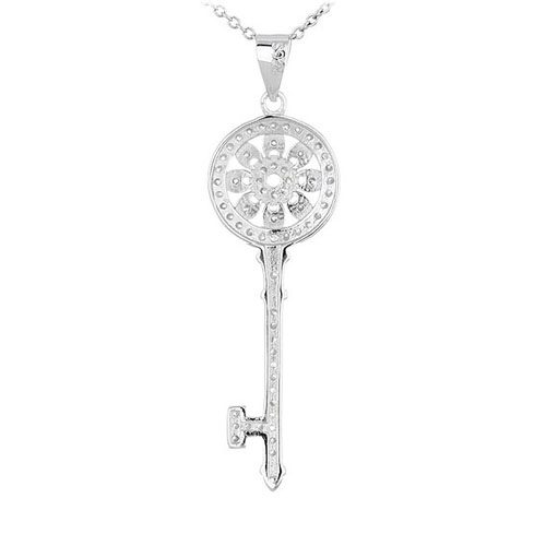 pendentif femme argent zirconium 8300455 pic3