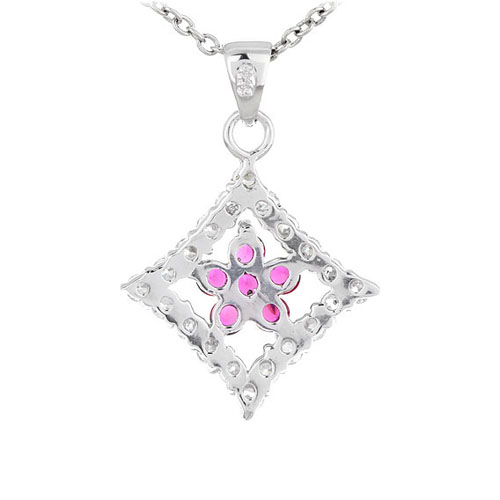 pendentif femme argent zirconium 8300460 pic3