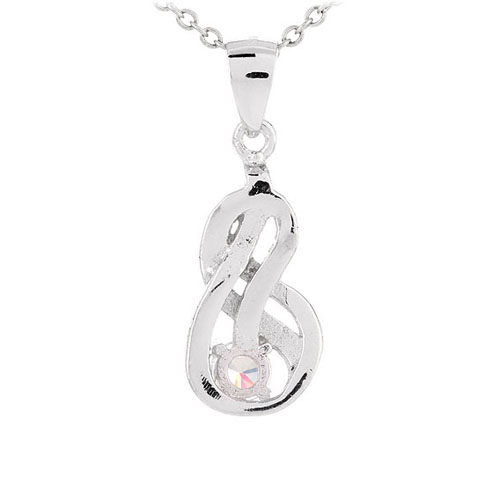 pendentif femme argent zirconium 8300464 pic3