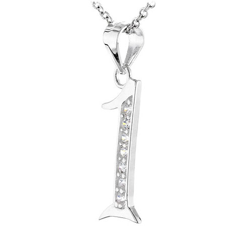 pendentif femme argent zirconium 8300467 pic2