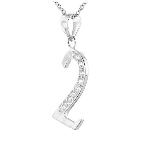 pendentif femme argent zirconium 8300468 pic2