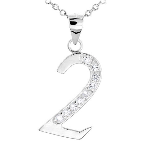 pendentif femme argent zirconium 8300468