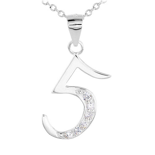 pendentif femme argent zirconium 8300471