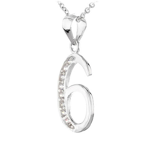 pendentif femme argent zirconium 8300472 pic2