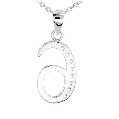 pendentif femme argent zirconium 8300472 pic3