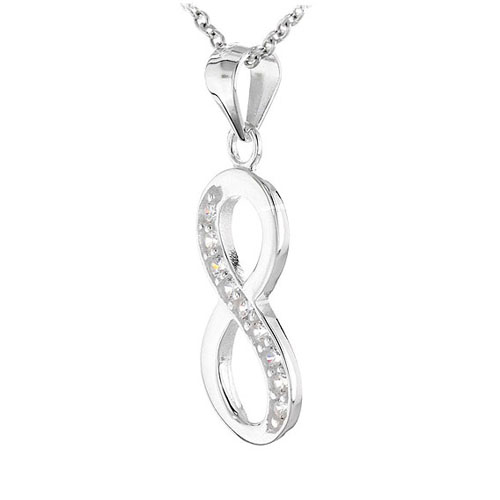 pendentif femme argent zirconium 8300474 pic2