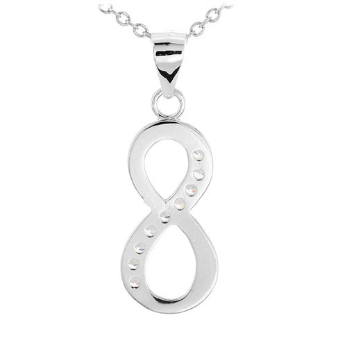 pendentif femme argent zirconium 8300474 pic3