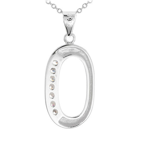 pendentif femme argent zirconium 8300476 pic3