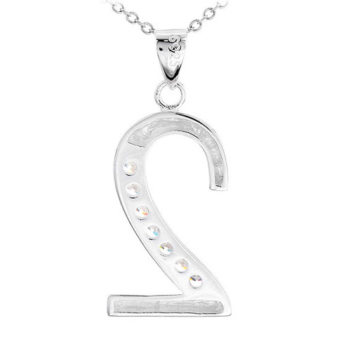 pendentif femme argent zirconium 8300478 pic3