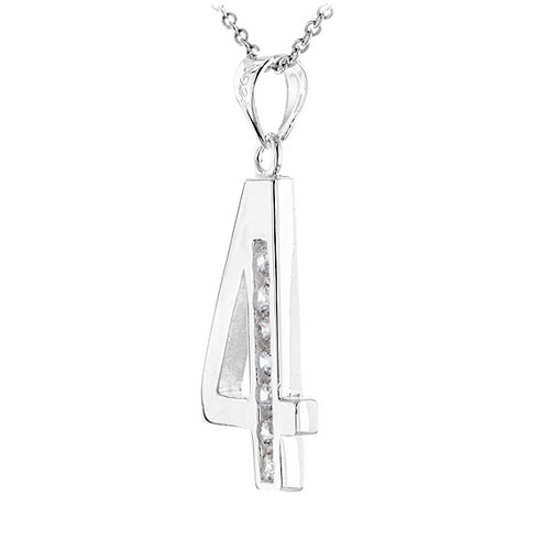 pendentif femme argent zirconium 8300480 pic2