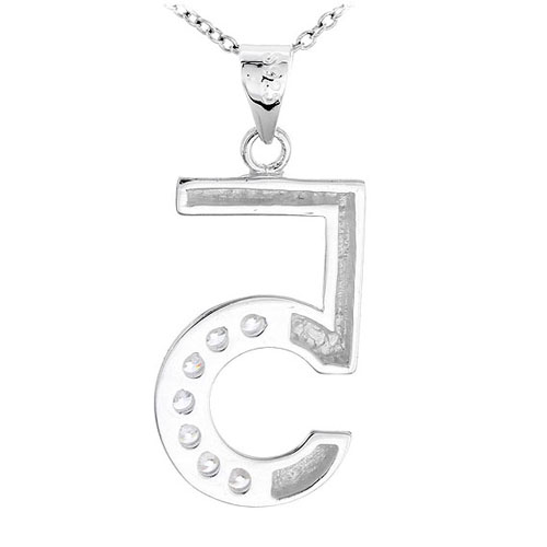 pendentif femme argent zirconium 8300481 pic3