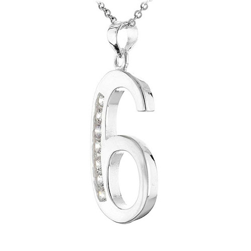 pendentif femme argent zirconium 8300482 pic2