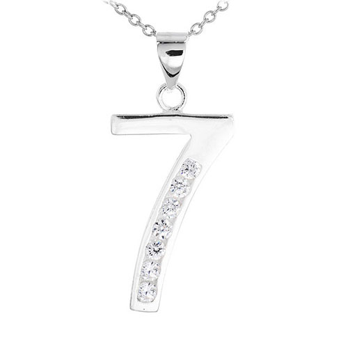 pendentif femme argent zirconium 8300483