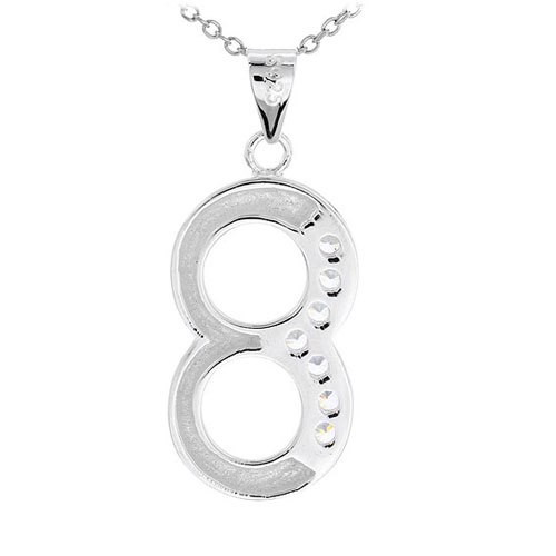 pendentif femme argent zirconium 8300484 pic3