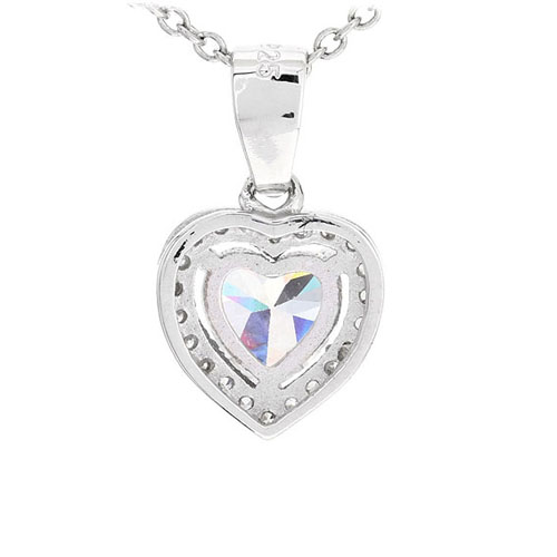 pendentif femme argent zirconium 8300490 pic3