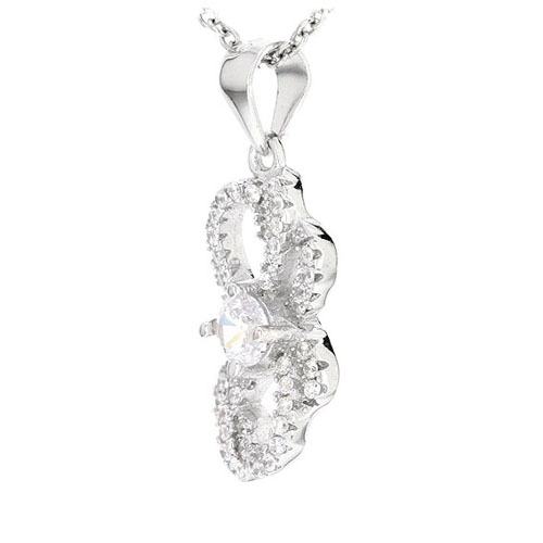 pendentif femme argent zirconium 8300501 pic2