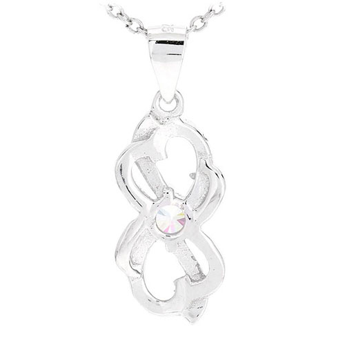 pendentif femme argent zirconium 8300501 pic3