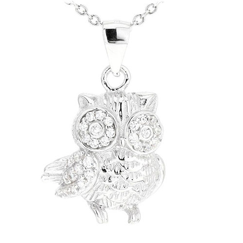 pendentif femme argent zirconium 8300508