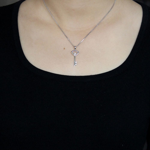 pendentif femme argent zirconium 8300520 pic4