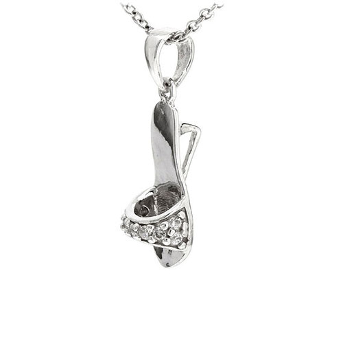 pendentif femme argent zirconium 8300521 pic2