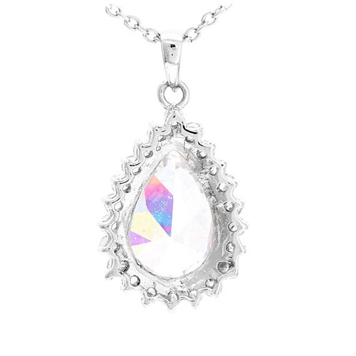 pendentif femme argent zirconium 8300526 pic3