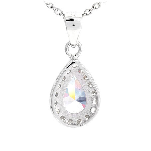 pendentif femme argent zirconium 8300529 pic3