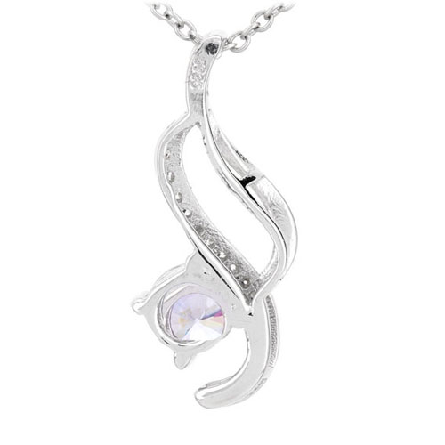 pendentif femme argent zirconium 8300539 pic3