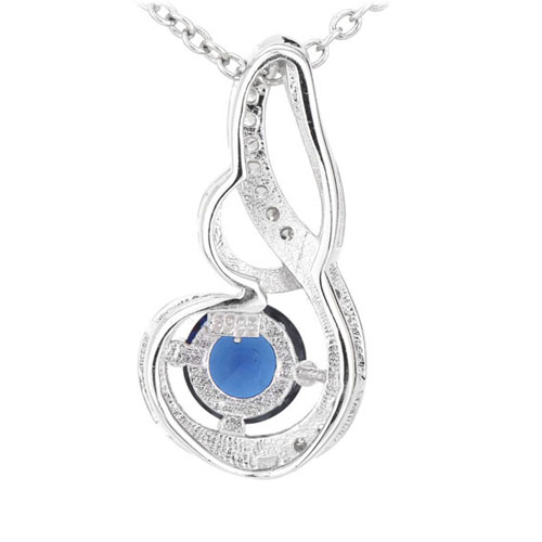 pendentif femme argent zirconium 8300540 pic3